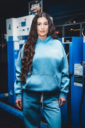 Babyblue Oversize Hoodie